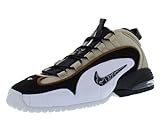 Nike Herren Air Max Penny 2.5 cm Home 2022 Basketballschuh, Rattan/Schwarz/Summit White, 10 Women/8.5 Men