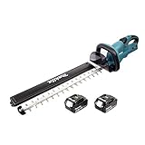 Makita DUH 551 M Akku Heckenschere 36V (2x 18V) 55cm + 2x Akku 4,0Ah - ohne Ladegerät