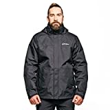 Berghaus Herren RG Alpha 3-in-1 wasserdichte Jacke mit abnehmbarem Fleece, extra Komfort, leichter Mantel, schwarz