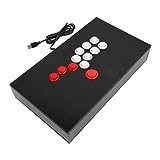 Pssopp Arcade Fight Stick, Präzise Steuerung, Hochempfindlicher Arcade-Game-Kampf-Joystick für PC