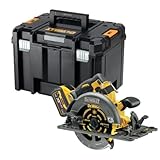 DEWALT DCS579NT-XJ, 54 V, Gelb-Schwarz, DCS579NT-XJ-Sierra Circular escobillas XR FLEXVOLT 54V sin cargador/batería