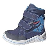 RICOSTA Jungen Winterstiefel GRISU, Kinder Boots, Weite: Mittel, lose Einlage, Sympatex, Blinklicht, Winterboots, warm, Nautic/Ozean (171), 35 EU