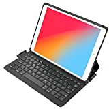 Inateck Ultraleichte Tastatur Hülle für iPad 2021(9th Gen)/iPad 2020(8th Gen)/iPad 2019(7th Gen) 10.2 Zoll, iPad Air 3 und iPad Pro 10.5, mit Smart Power Knopf, QWERTZ, BK2006