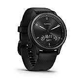 Garmin vívomove Sport - Smartwatch mit analogen Zeigern und Touchdisplay. Sport- und Gesundheitsfunktionen, Smartphone Benachrichtigungen und bis zu 5 Tage Akkulaufzeit