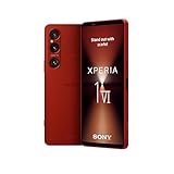 Sony Xperia 1 VI (innovativer Sensor mit Dreifachobjektiv und ZEISS, 6,5 Zoll, 19,5:9 FHD+ HDR OLED 120Hz, 3,5mm Audio, Android 14, IP65/68, Dual SIM, Scarlet rot mit 512GB Speicher