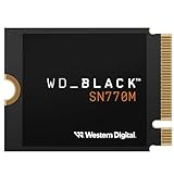 WD_BLACK SN770M 2 TB M.2 2230 NVMe SSD, für Handheld-Spielkonsolen und kompatible Laptops mit PCIe Gen 4.0, bis zu 5.150 MB/s, TLC 3D NAND, Ideal für Asus ROG Ally, Steam Deck, Microsoft Surface