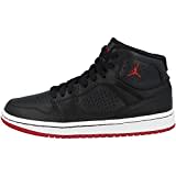 Nike Herren Jordan Access Basketballschuhe, Mehrfarbig (Black/Gym Red-White 001)