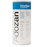 Adozan Vital Klar Energie- und Protein Pulver 1000g | Geschmacksneutral Energie- und Protein Eiweißpulver | auch ideal zum protein shaker, klarer Getränke oder Suppen | 100% fettfrei Protein Pulver