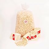 Popcorn Sack Süß 2 Kilo inklusive 40 Stk. Popcorntüten Gratis Dazu Frisch und Verzehrbereit für Feste Events Veranstaltungen Partys Festivals (Süß, 2 kg)