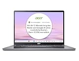 Acer Chromebook Plus 514 (CB514-3HT-R2QQ) Laptop, 14" WUXGA Display, AMD Ryzen 3 7320C, 8 GB RAM, 256 GB SSD, AMD Radeon 610M, ChromeOS Core, grau, Chromebook Plus