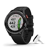 Garmin Approach S62 Bundle, Premium-Golf-GPS-Uhr mit 3 CT10 Club-Tracking-Sensoren, integriertem virtuellen Caddie, Kartierung und Vollfarbbildschirm, Schwarz