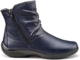 Hotter Whisper, Damen Kurzschaft Schlupfstiefel, Blau (Navy 30), 38 EU (5 UK)