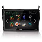 Zenec E>GO Core Set Z-F2002 + Z-E1010, kompatibel mit VW Polo, 6C, 2014-2017 │Rahmenfarbe: Piano Black │10.1"/25,7 cm 16:9 LCD-TFT Bildschirm │ DAB+ Tuner │ SmartLink Direct Anbindung