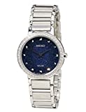 Seiko Damen-Uhr Quarz Edelstahl mit Edelstahlband SUP433P1, Silber