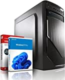 shinobee® Intel Core i7 4770 Multimedia PC - Schneller Computer für Büro & Home Office - Rechner mit 3.9 GHZ - 32GB RAM - 1000GB SSD - DVD+RW - USB3.0 - WLAN - Windows 11 Pro | MS Office | #6956