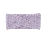 NF NITZSCHE fashion - Stirnband für Damen - Farben: schwarz, grau und rose - one size - elegantes Kopfband - Haarband - dünn (dusty lavender)