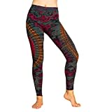 PANASIAM Legging Batik3 TD18 redgrey, L