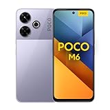 POCO M6 Smartphone, 8+256GB Handy ohne Vertrag, 90Hz 6,79'' FHD+Display, 108MP Kamera, 5030mAh, 33W FastCharge, Dual-SIM, Purple