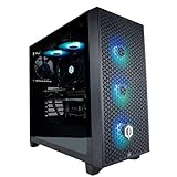 CYBERPOWERPC Luxe Gaming-PC - Intel Core i7-12700KF, Nvidia RTX 3060 12GB, 32GB RAM, 1TB NVMe SSD, 650W PSU, Wasserkühlung, Windows 11, 3000D RGB