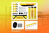 Funtec Bundle: Beach Champ Set + Beach Basic Courtline (50 mm) + Netzantennen