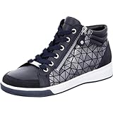 ara Damen ROM Sneaker, BLAU, 39 EU