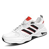 adidas Herren Strutter Shoes, Cloud White / Core Black / Active Red, 44