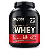 Optimum Nutrition Gold Standard Whey Muscle Building and Recovery Protein Powder With Naturally Occurring Glutamine and Amino Acids, Double Rich Chocolate, 74 Servings, 2.27kg, Packaging May Vary