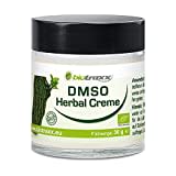 Biotraxx DMSO ( Dimethylsulfoxid ) Herbal Creme 30g - Hochwirksame Creme mit hohem Anteil an DMSO und Magnesiumöl sowie 17 Heilkräuter