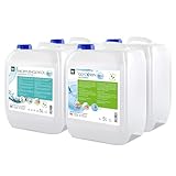 Set aus 1 x 5 L Propylenglykol 99,5% Pharmaqualität & 1 x 5 L Glycerin 99,5% in Lebensmittelqualität