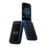 Nokia 2660 Flip-Funktion für alle Anbieter 0,05 GB Handy mit 7,1 cm (2,8 Zoll) Display, 4G-Konnektivität, Hörgerätekompatibilität (HAC), integrierter Kamera, MP3-Player, kabellosem FM-Radio und