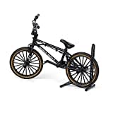 Jiahuade Fahrrad Modell Deko Fahrrad Miniatur 1:8 (7.87 * 5.12 Zoll) Collection Deko Druckguss Spielzeug Mini Bend Fahrrad Modell Rennrad Mountainbike (J)