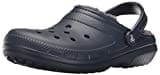 Crocs Classic Lined Clog – Unisex Clogs für Erwachsene – Mit flauschigem Innenfutter – Im Slip-On-Stil – Navy/Charcoal – Größe 45-46