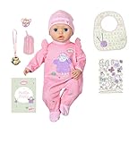 Baby Annabell Active Annabell 43cm, weiche Puppe mit Funktionen und Sound für Kinder ab 3 Jahren, 709900 Zapf Creation