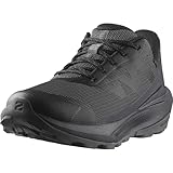 Salomon Elixir Tour wasserdichte Damen Wanderschuhe, Optimaler Komfort, Angenehmes Laufgefühl, Wetterfest, Black, 37 1/3