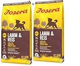 Josera Lamm & Reis 2 x12,5kg Sparpaket Trockenfutter für Hunde