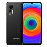 Ulefone Android 12 4G Smartphone ohne Vertrag Note 14(64GB), 3-Karten-Steckplatz, Quad Core 4GB+64GB, DUAL-SIM Handy, 6,52'' HD+, 8MP+13MP Kamera, 4500mAh Akku, Gesichts Entsperrung GPS Schwarz