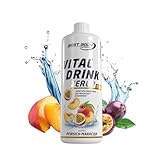 Best Body Nutrition Vital Drink ZEROP® - Pfirsich-Maracuja, Original Getränkekonzentrat - Sirup - zuckerfrei, 1:80 ergibt 80 Liter Fertiggetränk, 1000 ml