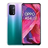 OPPO CPH2239 A54 5G - 4 GB RAM und 64 GB + erweiterbarer Speicher, SIM-freies Smartphone (16,5 cm (6,5 Zoll), 5000 mAh Akku, 48 MP Quad-Kamera, 90 Hz Bildwiederholrate, fantastisches Violett