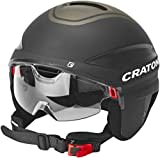 Cratoni Vigor Fahrradhelm, Black, L (58-59 cm)