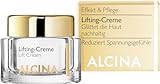 ALCINA Lifting-Creme - 1 x 50 ml - Effekt & Pflege - Glättet die Haut nachhaltig - Linien und Fältchen erscheinen gemildert