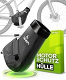 ARION Ebike Motor Schutzhülle universal I Nylon Transportschutz Regenschutz für Thule Fahrradträger I E-Bike Motorschutz Abdeckung für Bosch, Brose, Shimano, Yamaha Mittelmotor I e bike Zubehör