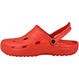 chung shi Unisex Dux Clogs, Rot, 39/40 EU (M)