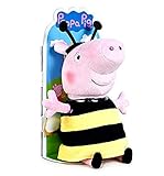 Peppa Pig - Peluche Peppa Verkleidet als Biene in Blister 10,62"/27cm Qualität super Soft