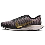 Nike Damen WMNS Zoom Pegasus Turbo 2 Laufschuh, Black Infinite Gold Plum Chalk, 38 EU