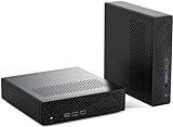 MINIS FORUM MS-01 Mini PC, Intel Core i9-13900H Prozessor 8 Kerne/20 Threads bis zu 5,4 GHz, DDR5 Port, Mini Desktop Computer, HDMI/2 x USB4, 10G × 2,2,5G SFP+, RJ45x2-Port