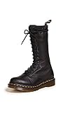 Dr. Martens 1B99 Virginia BLACK, Damen Combat Boots, Schwarz (Black), 42 EU (8 Damen UK)