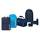 Satch Pack Schulrucksack Set 7tlg. Kollektor Edition (Blue Tech)