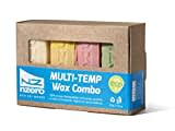 NZEROWAX - Pack of Eco Multi Temperatures Combo, 200 g 50 g (x4) | Organic Vegetable Wax Different Temperatures for Skiing, Snow