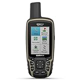 Garmin GPSMAP 65 – robustes GPS-Outdoor-Navi mit vorinstallierter TopoActive Europakarte und 2,6“ Farbdisplay. Beste Navigation dank 5 Satellitensystemen & Multi-Frequenz-Technologie, wasserdicht.