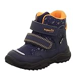 Superfit Glacier warm gefütterte Gore-Tex Schneestiefel, Blau/Orange 8020, 26 EU Weit